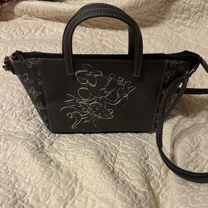 Disney Parks Crossbody Bag with Minnie Mouse Design